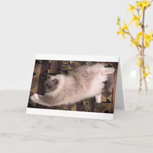 Langsame Tage, Karte (Gelbe Blume)