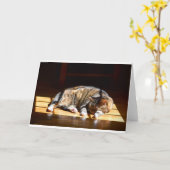 Langsame Tage, Karte (Gelbe Blume)