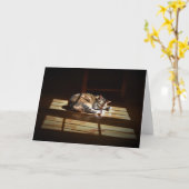 Langsame Tage, Karte (Gelbe Blume)