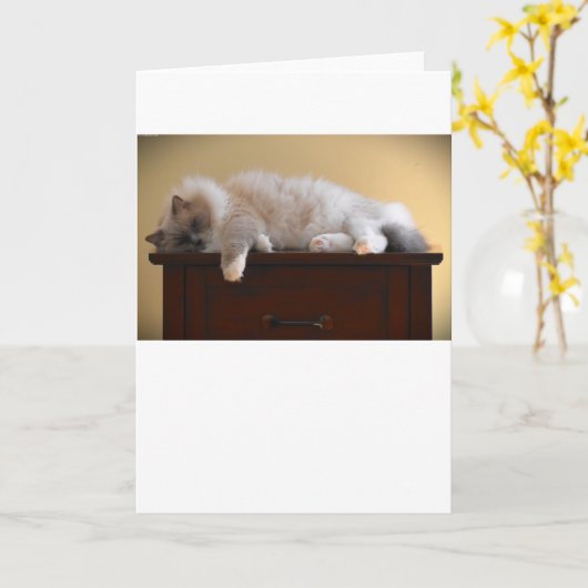 Langsame Tage, Karte (Gelbe Blume)