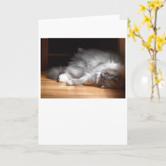 Langsame Tage, Karte (Gelbe Blume)