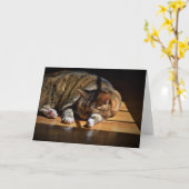 Langsame Tage, Karte (Gelbe Blume)