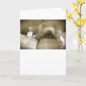 Langsame Tage, Karte (Gelbe Blume)