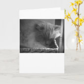 Langsame Tage, Karte (Gelbe Blume)