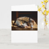 Langsame Tage, Karte (Gelbe Blume)