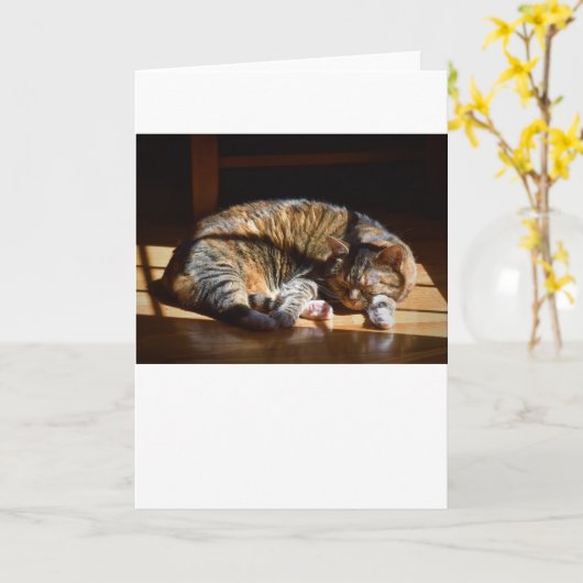 Langsame Tage, Karte (Gelbe Blume)