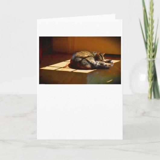 Langsame Tage, Karte (Vorderseite)