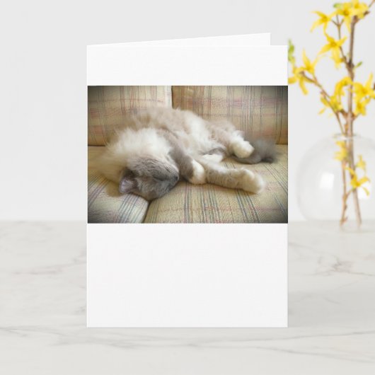 Langsame Tage, Karte (Gelbe Blume)