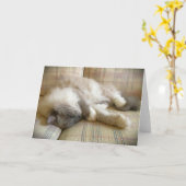 Langsame Tage, Karte (Gelbe Blume)