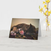 Langsame Tage, Karte (Gelbe Blume)