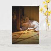 Langsame Tage, Karte (Gelbe Blume)