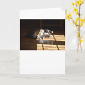 Langsame Tage, Karte (Gelbe Blume)