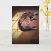 Langsame Tage, Karte (Gelbe Blume)