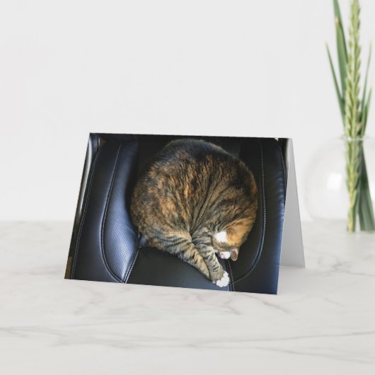 Langsame Tage, Karte (Vorderseite)