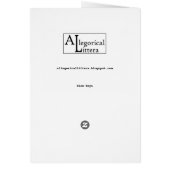 Langsame Tage, Karte (Hinten)