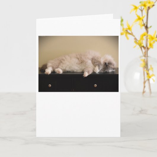 Langsame Tage, Karte (Gelbe Blume)