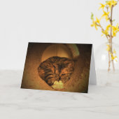 Langsame Tage, Karte (Gelbe Blume)