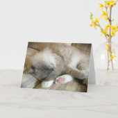 Langsame Tage, Karte (Gelbe Blume)