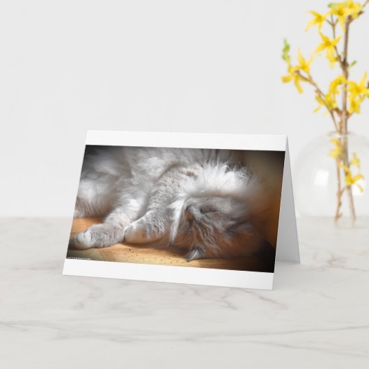 Langsame Tage, Karte (Gelbe Blume)