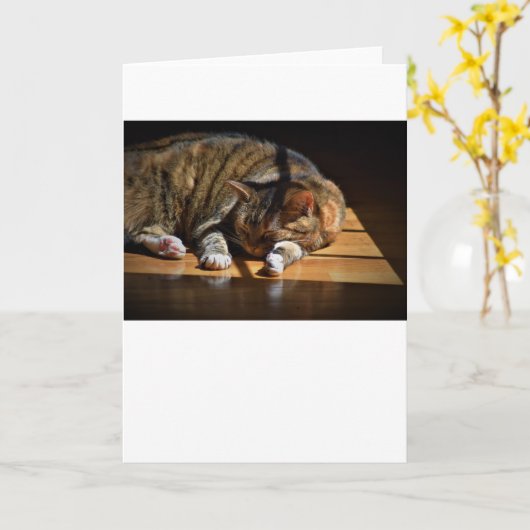 Langsame Tage, Karte (Gelbe Blume)