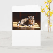 Langsame Tage, Karte (Gelbe Blume)