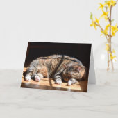 Langsame Tage, Karte (Gelbe Blume)