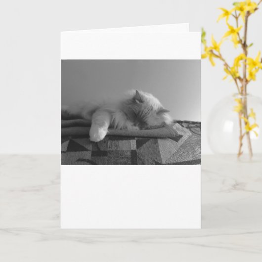 Langsame Tage, Karte (Gelbe Blume)