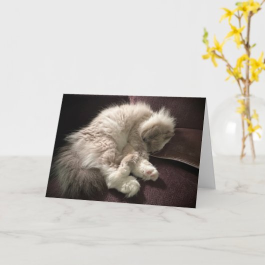 Langsame Tage, Karte (Gelbe Blume)