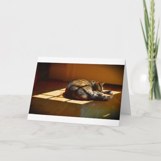 Langsame Tage, Karte (Vorderseite)