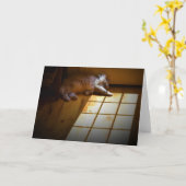 Langsame Tage, Karte (Gelbe Blume)