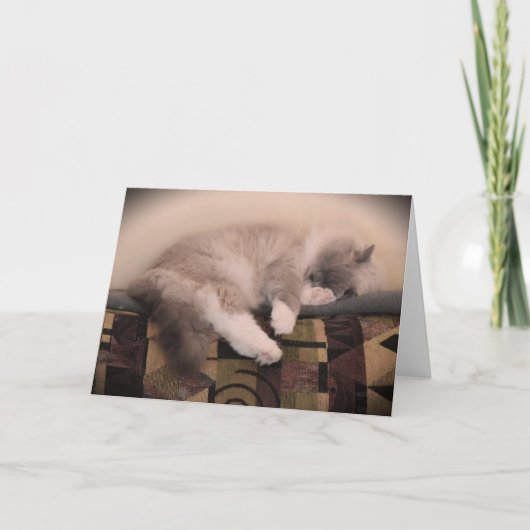 Langsame Tage, Karte (Vorderseite)