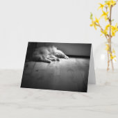 Langsame Tage - Noir, Karte (Gelbe Blume)