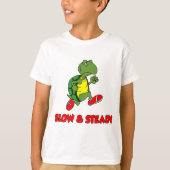 Langsame und stetig laufende Schildkröte T-Shirt (Vorderseite)