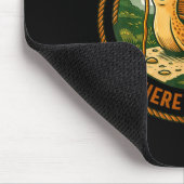 Langsame Wanderer Gesellschaft ist in einer Minute Mousepad (Ecke)
