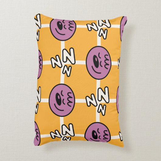Langsame ZZZ Pillows Dekokissen (Rückseite(Vertikal))