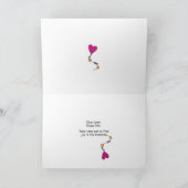 langsamer Abwärtspfad_Grußkarte Karte (Innenseite)