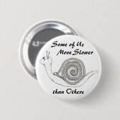 Langsamer als andere Abzeichen Button (Vorne & Hinten)