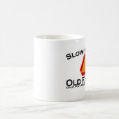 Langsamer alter fetter Typ Kaffeetasse (Mittel)