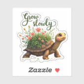 Langsamer Aufkleber (Blatt)