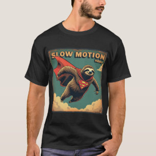 Langsamer Bewegungsheld - Superhero T-Shirt