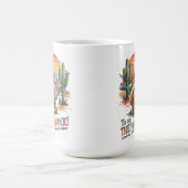 Langsamer Dauerbetrieb Vibes WüstenSunset Kaffeetasse (Mittel)