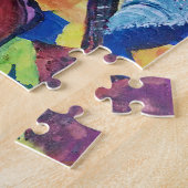 Langsamer Jazz-abstraktes Kunst-Puzzlespiel Puzzle (Seite)