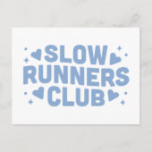 Langsamer Lauf-Lauf-Klub Postkarte (Vorderseite)