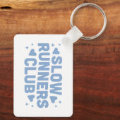 Langsamer Lauf-Lauf-Klub Schlüsselanhänger (Rückseite)