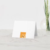 Langsamer Notecard Karte (Rückseite)