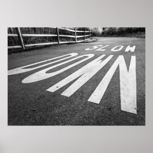 langsamer poster (Vorne)