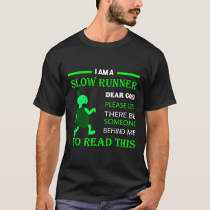 Langsamer Sloth Running Team 25 T-Shirt