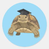 Langsamer stetiger Grad Aufkleber - Schildkröte Cu (Vorderseite)