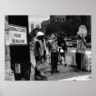 Langsamer Stopp Poster