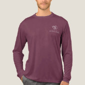 Langsamer T mit Logo Tri-Blend Shirt (Vorderseite)